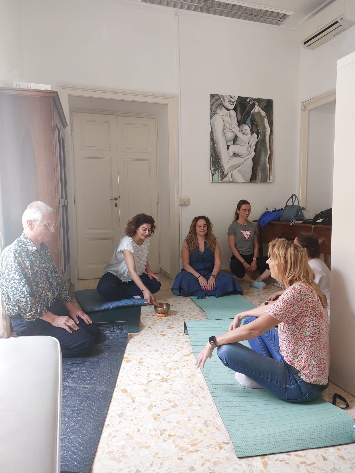Incontro di gruppo dedicato alla pratica Mindfulness